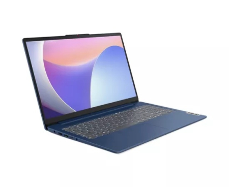Laptopuri - Laptop LENOVO IdeaPad Slim 3 15IAH8 83ER0038RM, 15.6" Full HD, Intel® Core™ i5-12450H, 16GB RAM, SSD 512GB, Intel GMA UHD Graphics, Fara sistem de operare, Abyss Blue
