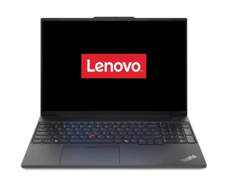 Laptopuri - Laptop LENOVO ThinkPad E16 Gen 2 21MA002YRI, 16" WUXGA, Intel® Core™ Ultra 7 155H, 16GB RAM, SSD 512GB, Intel Integrated Graphics, Fara sistem de operare, Graphite Black