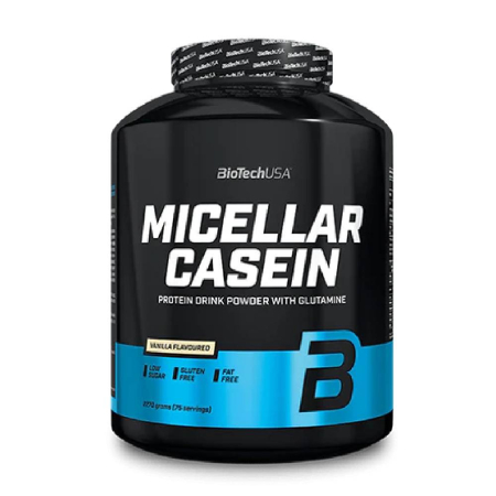 Proteine - Micellar casein, pudra, 2,3kg, BiotechUSA, Supliment alimentar pe baza de cazeina micelara