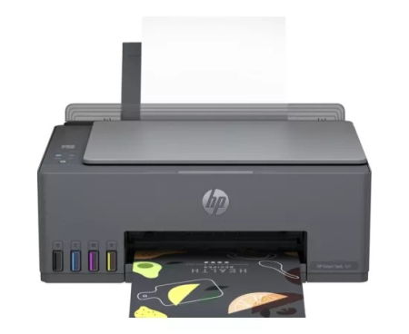 Imprimante  - Multifunctional Inkjet CISS HP Smart Tank 581 Color, A4, LAN/USB/Wi-Fi, Bazalt deschis