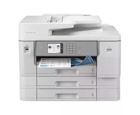 Imprimante  - Multifunctional Inkjet Color BROTHER MFC-J6957DW, A3, Duplex, USB/LAN/Wi-Fi, Alb