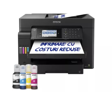 Imprimante  - Multifunctional Inkjet EPSON L15150, Color, A3, USB/LAN/Wi-Fi, Duplex, Negru