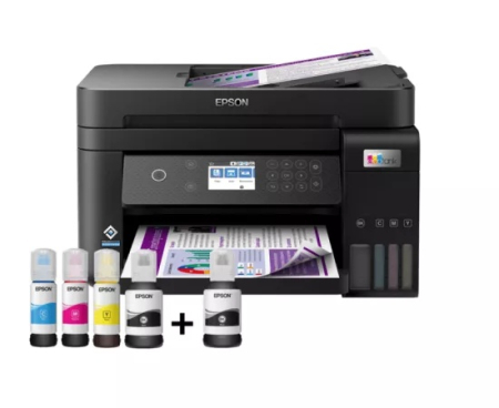 Imprimante  - Multifunctional Inkjet EPSON L6270, Color, A4, Wireless, Tava 30 coli