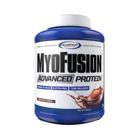 Proteine - MyoFusion 1,8kg, pudra, Gaspari Nutrition, Amestec de proteine, Crestere masa musculara