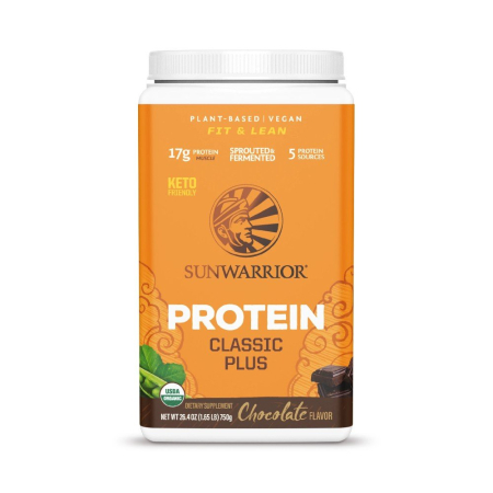 Suplimente nutritive - Protein Classic Plus, pudra, 750g, Sunwarrior, Proteina vegetala