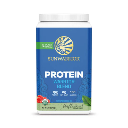 Suplimente nutritive - Protein Warrior Blend pudra, 750g, Sunwarrior, Proteina vegetala