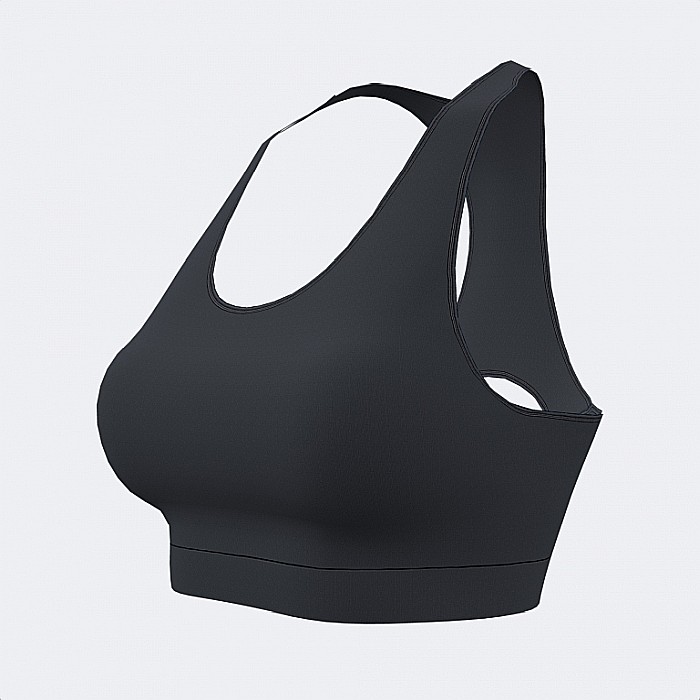 Bustiera femei Joma Organic Bra negru [2]