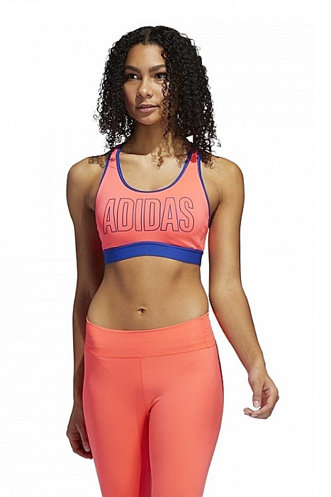 Bustiera sport femei Adidas Don't Rest Alphaskin BRN Roz [1]
