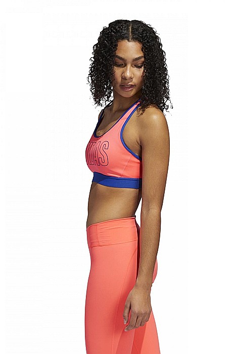 Bustiera sport femei Adidas Don't Rest Alphaskin BRN Roz [3]