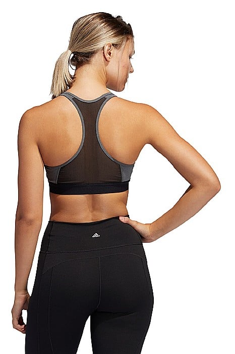 Bustiera sport femei Adidas Don't Rest Alphaskin Gri [2]