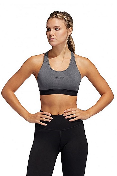 Bustiera sport femei Adidas Don't Rest Alphaskin Gri [1]