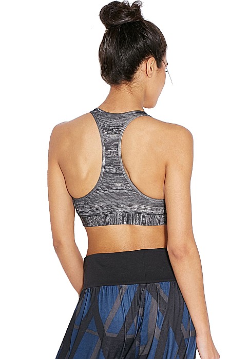 Bustiera sport femei Adidas TF Bra Gri [2]