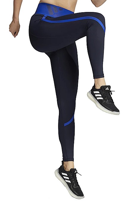 Colanti femei Adidas TF Long Tight Bleumarin [3]