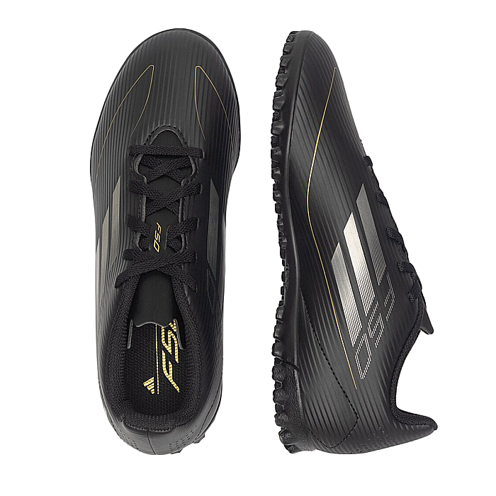 Ghete fotbal Adidas F50 Club TF J negru [5]