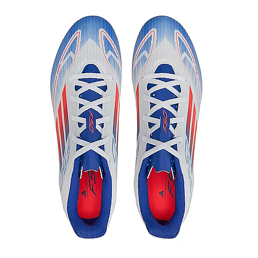 Ghete fotbal barbati Adidas F50 Club FXG alb [4]