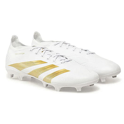 Ghete fotbal barbati Adidas Predator League FG alb [2]