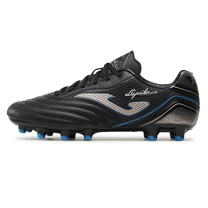 Ghete fotbal barbati Joma Aguila 2301 FG Negru Auriu [2]