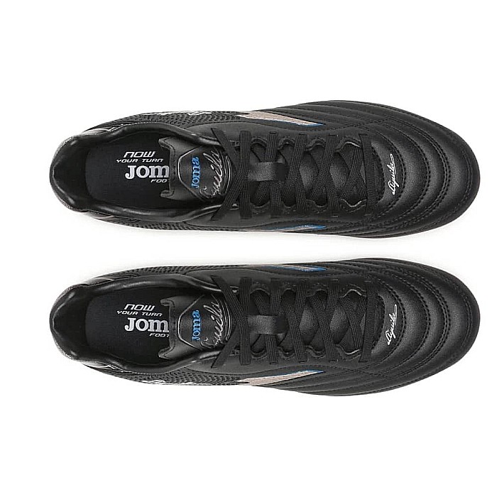 Ghete fotbal barbati Joma Aguila 2301 FG Negru Auriu [4]