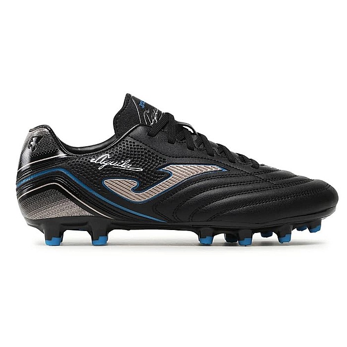 Ghete fotbal barbati Joma Aguila 2301 FG Negru Auriu [1]