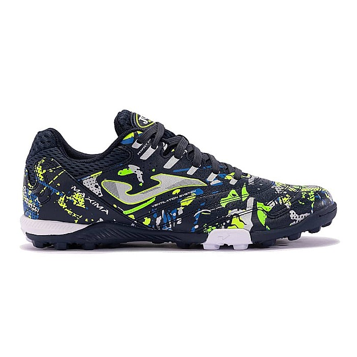 Ghete fotbal barbati Joma Maxima 2433 TF Bleumarin Verde [1]