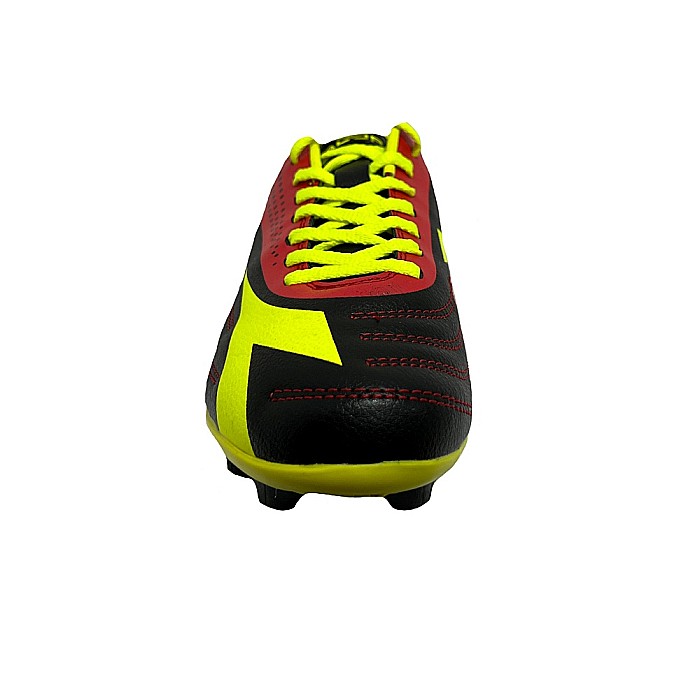 Ghete fotbal copii Diadora 750MD III Negru Rosu [3]