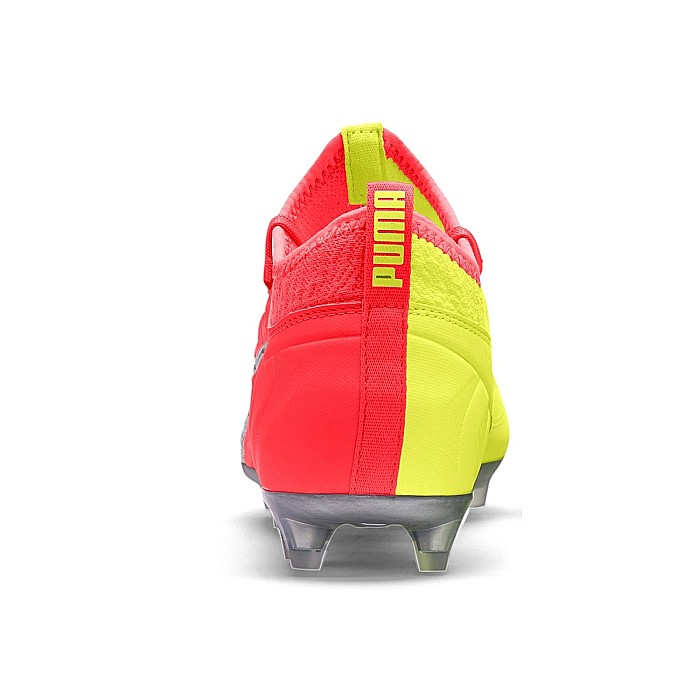 Ghete fotbal copii Puma One 20.3 OSG  FG/AG  JR Portocaliu [6]