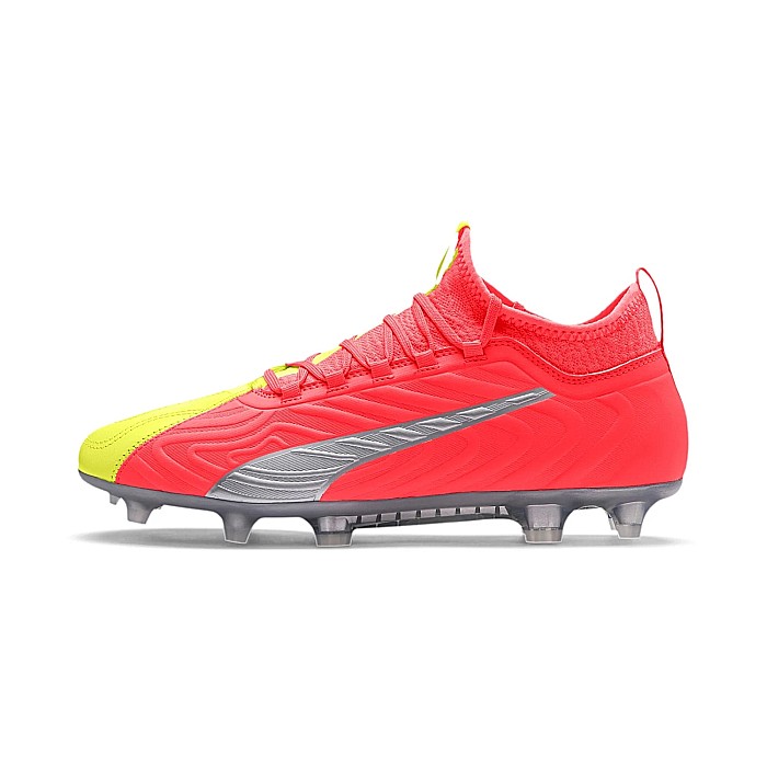 Ghete fotbal copii Puma One 20.3 OSG  FG/AG  JR Portocaliu [5]