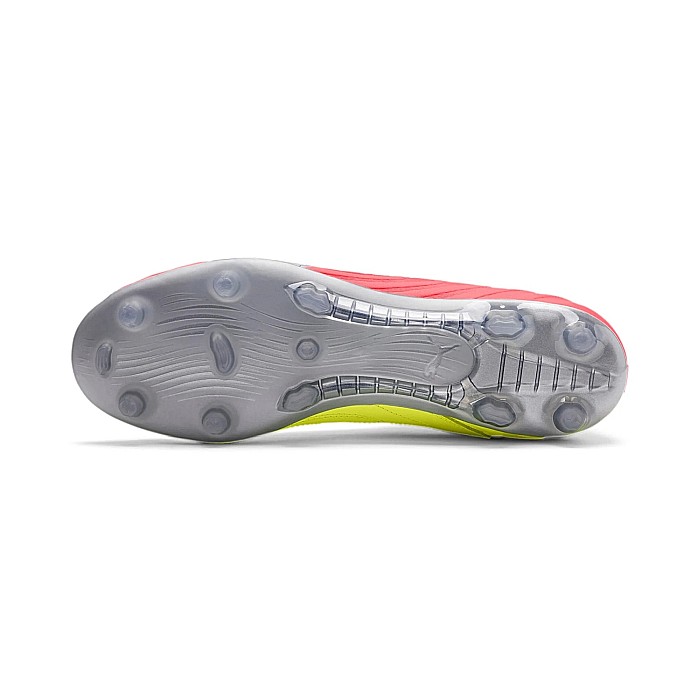 Ghete fotbal copii Puma One 20.3 OSG  FG/AG  JR Portocaliu [8]