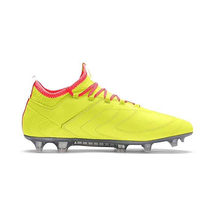 Ghete fotbal copii Puma One 20.3 OSG  FG/AG  JR Portocaliu [3]