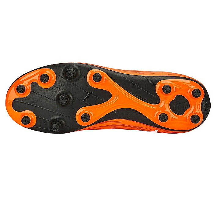 Ghete fotbal copii Puma Rapido III JR FG Portocaliu [6]