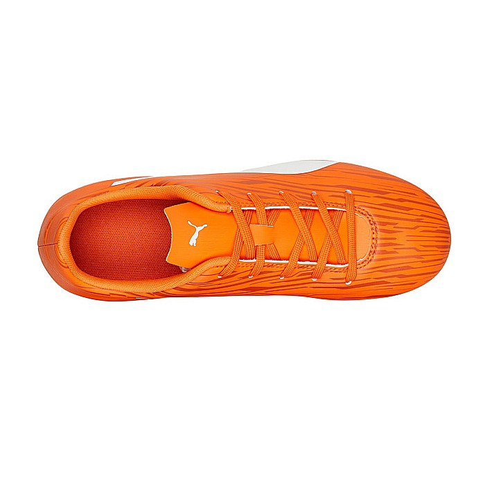 Ghete fotbal copii Puma Rapido III JR FG Portocaliu [5]