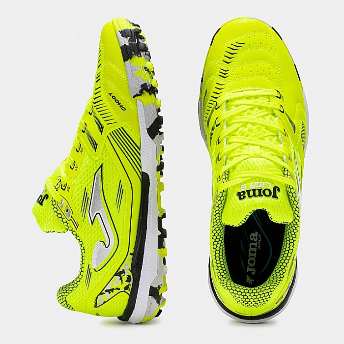 Ghete fotbal Joma Liga 5 TF verde fluorescent [4]