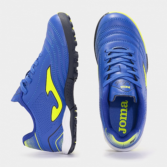 Ghete fotbal Joma Toledo 2404 JR TF albastru [4]