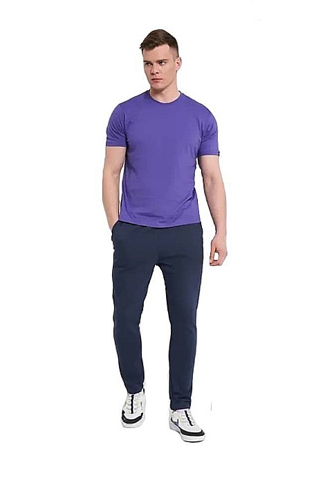 Pantaloni sport barbati Joma Montana Straight Bleumarin [3]