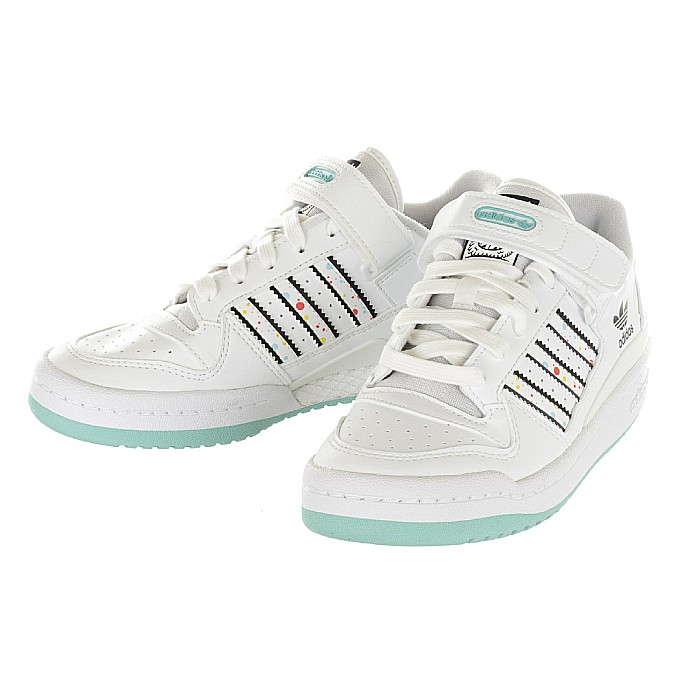 Pantofi sport Adidas Forum Low alb [3]
