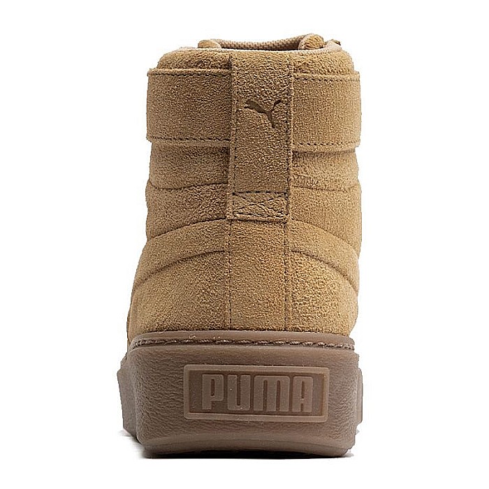 Pantofi sport Puma Platform Suede maro [3]