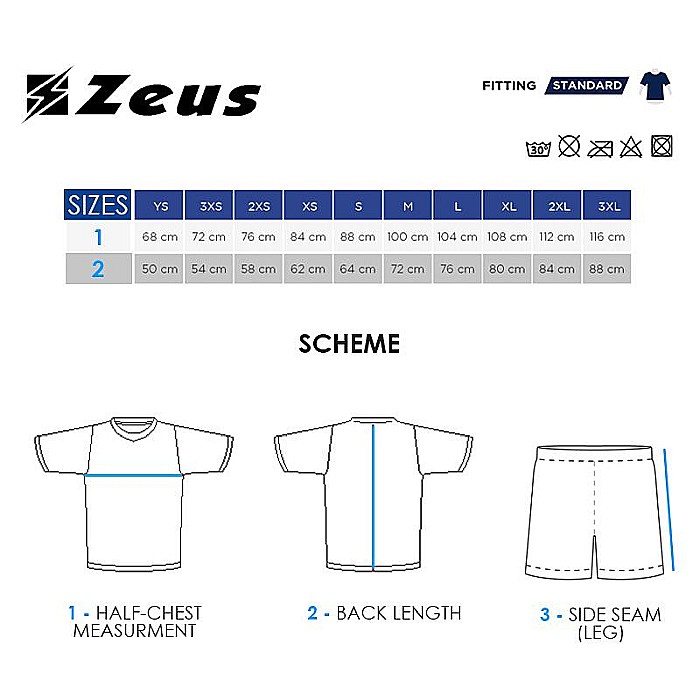 Set fotbal Zeus Apollo Rosu Negru [2]
