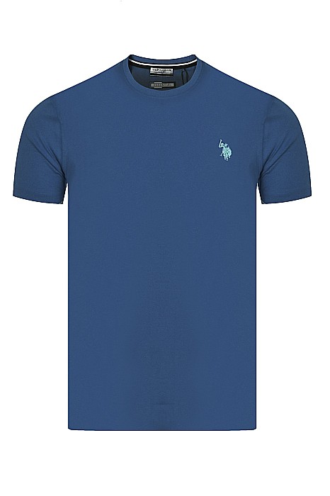 Tricou barbati U.S. Polo Luca albastru [1]