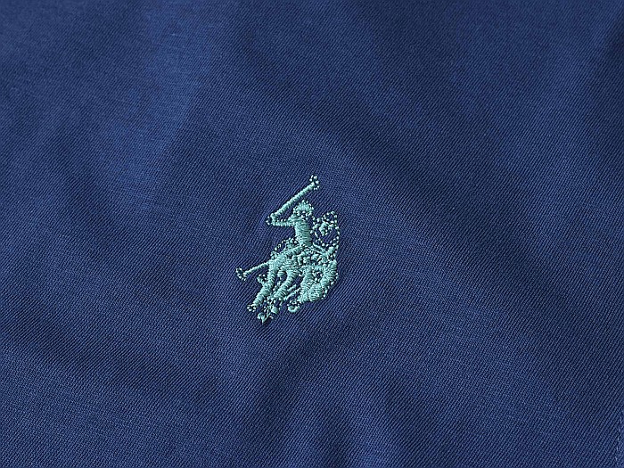 Tricou barbati U.S. Polo Luca albastru [3]