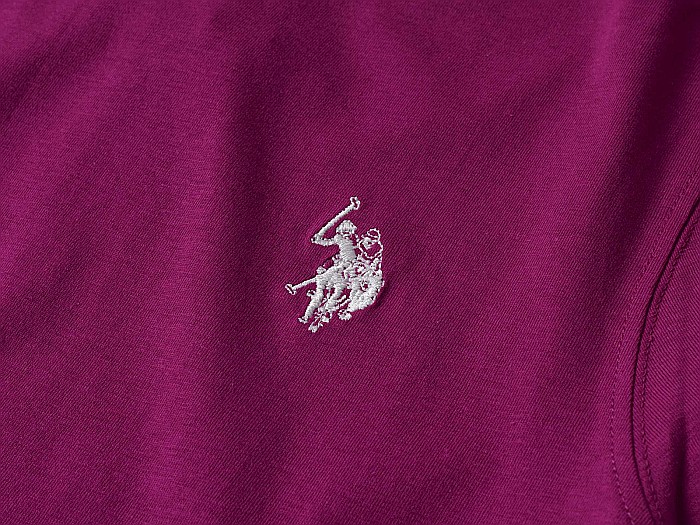 Tricou barbati U.S. Polo Luca roz [4]