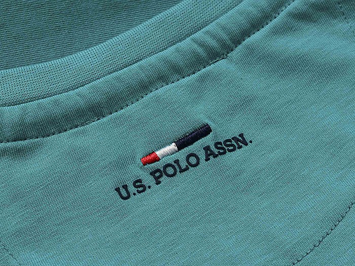 Tricou barbati U.S. Polo Luca verde [3]