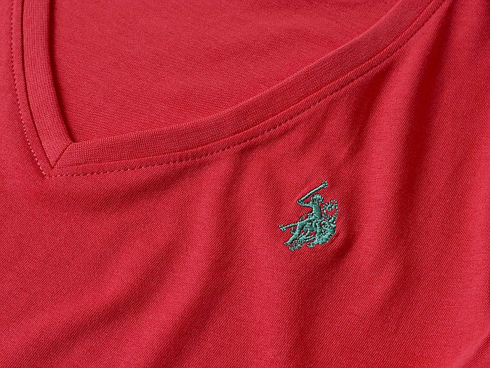 Tricou femei U.S. Polo Assn. Leja rosu [3]