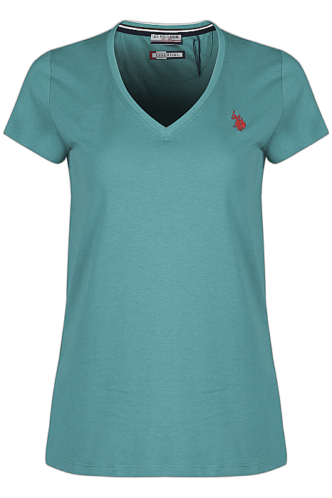 Tricou femei U.S. Polo Assn. Leja verde [1]