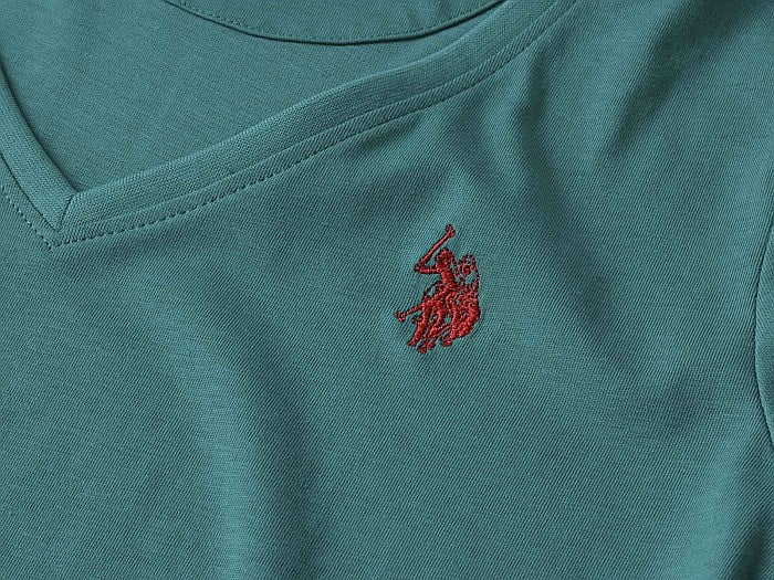 Tricou femei U.S. Polo Assn. Leja verde [3]