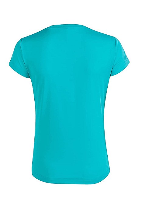 Tricou sport femei Joma Record II Turcoaz [4]