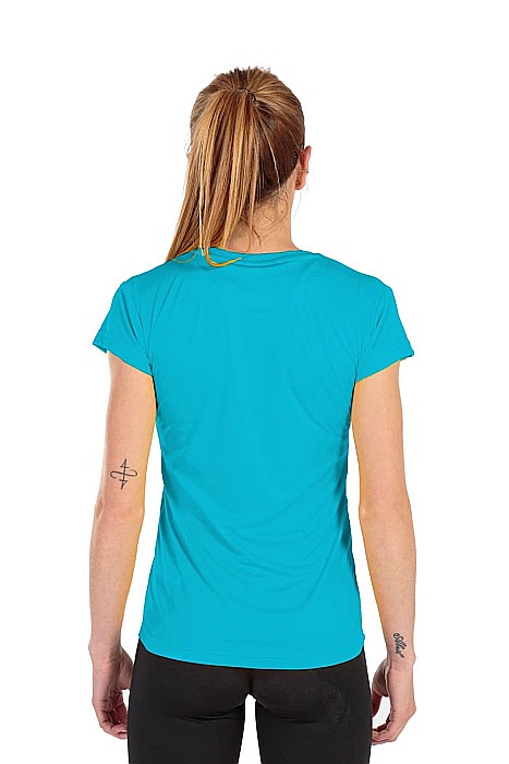 Tricou sport femei Joma Record II Turcoaz [2]