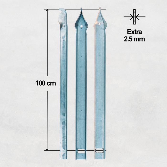 Montanți Cofraj Tip U Zincat 50–150 cm – Compatibil Doka [1]