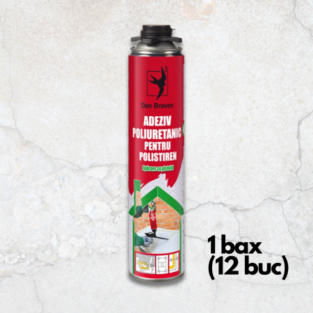 Adeziv Spumă Polistiren Den Braven 750ml – Aplicare cu Pistol [1]