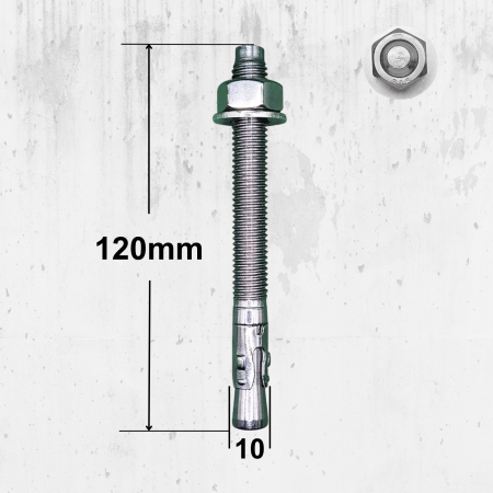Ancore Conexpand - Ancora Conexpand Cu Cep Cilindric M10x120