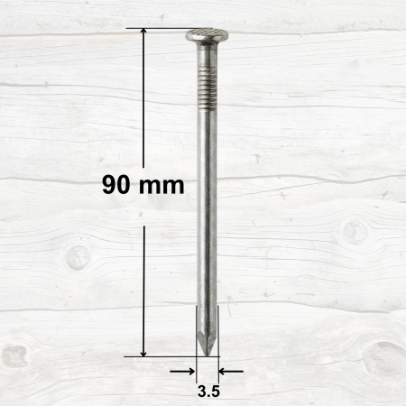 Cuie Constructii - Diverse Marimi - Cuie Constructii 3.5x90-5kg